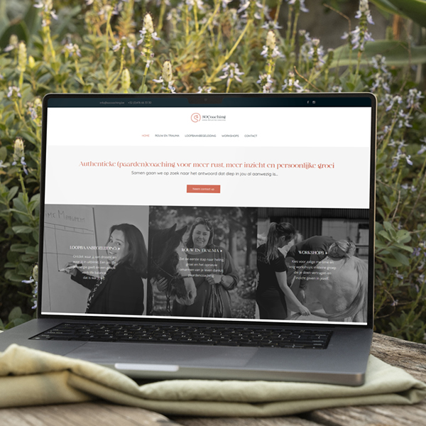Nieuwe website gemaakt door creatief communicatiebureau Solid Designs uit Gent