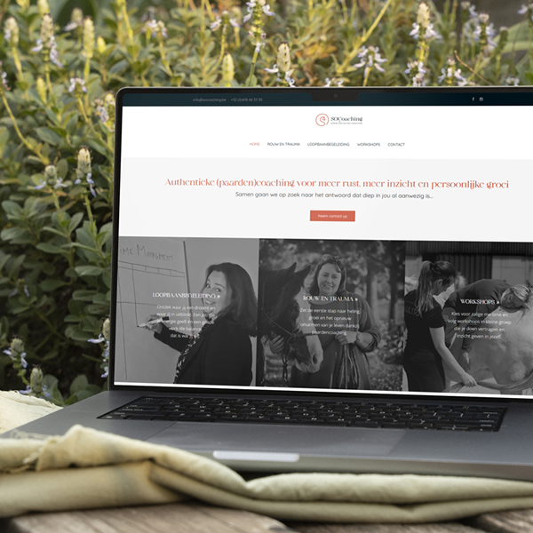 Communicatiebureau Solid Designs maakt website voor Socoaching